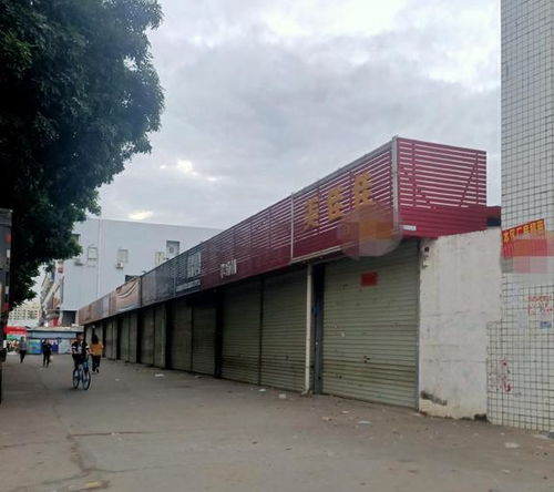 东莞工厂搬走 实体店纷纷倒闭,整条街冷冷清清