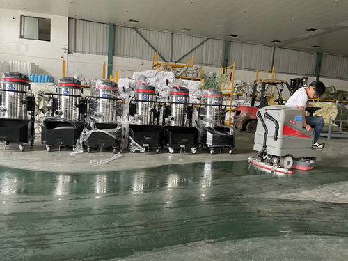孝感纤维纺织厂引入清洁专用洗地机，助力绿色生产与清港商会合作共赢